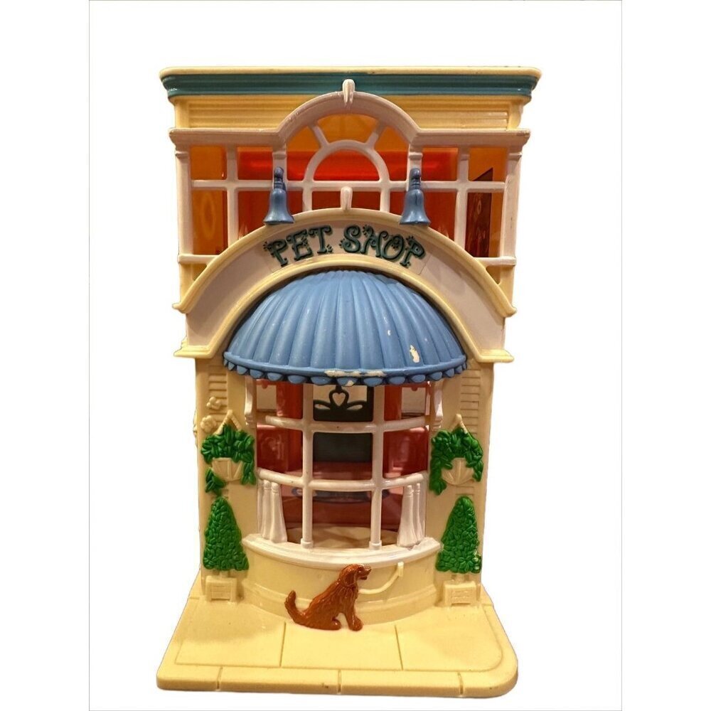 Fisher Price Sweet Streets Pet Shop And Beauty Salon Loving Family Mattel 2001
